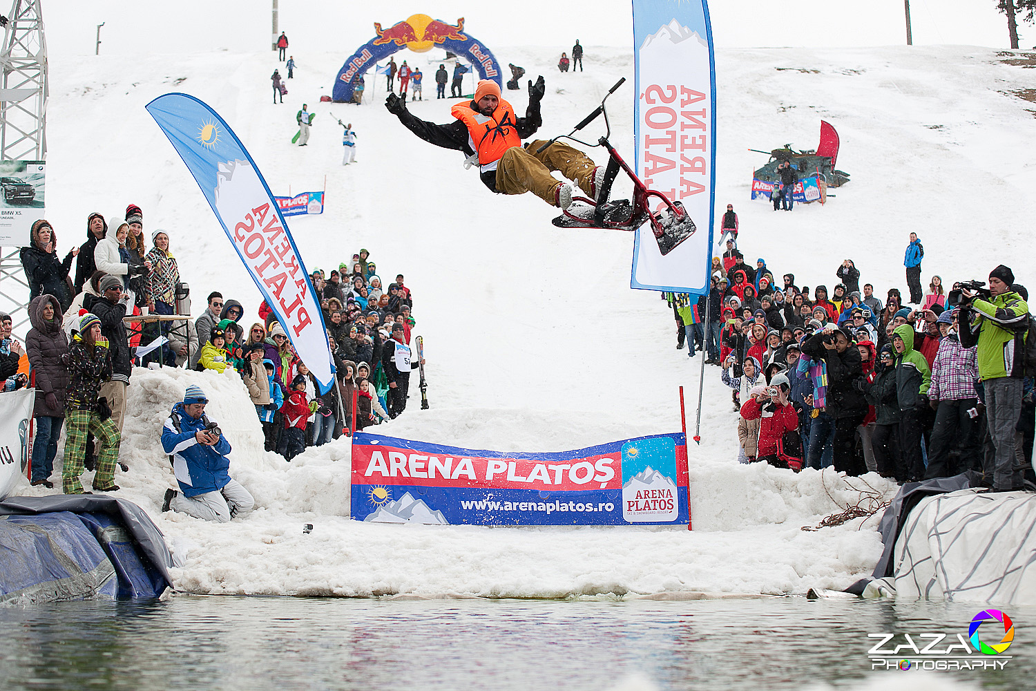 Arena Platos - Slide & Freeze 2014. Photo by Valentin Besa. 